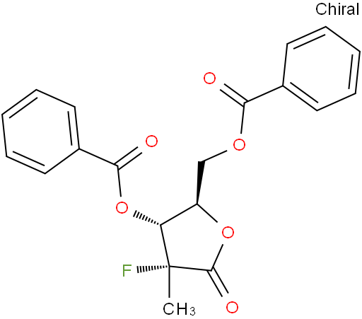 ((2R,3R,4R)-3-(benzoyloxy)-4-fluoro-4-methyl-5-oxotetrahydrofuran-2-yl)methyl benzoate