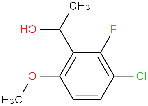 1-(3-Chloro-2-fluoro-6-methoxyphenyl)ethanol