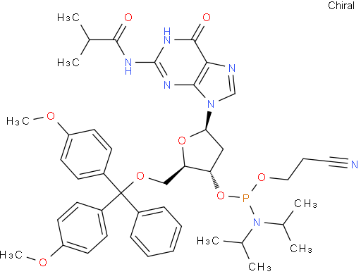DMT-dG(iBu)亚磷酰胺单体