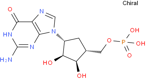 Carbocyclic guanosine monophosphate