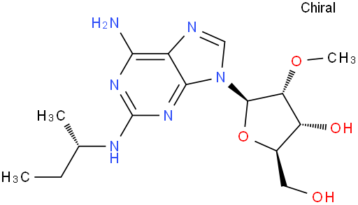 2'-O-Methyl-2-[[(1S)-1-methylpropyl]amino]adenosine