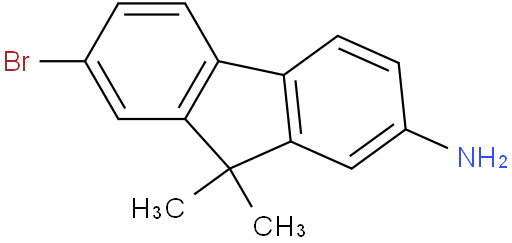 2-Amino-7-bromo-9,9-dimethyl fluorene