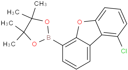 Dibenzofuran, 1-chloro-6-(4,4,5,5-tetramethyl-1,3,2-dioxaborolan-2-yl)-