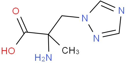 2-Amino-2-methyl-3-(1H-1,2,4-triazol-1-yl)propanoic acid