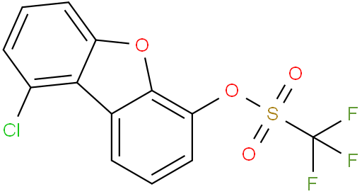 9-Chlorodibenzo[b,d]furan-4-yl trifluoromethanesulfonate