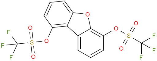 Dibenzo[b,d]furan-1,6-diyl bis(trifluoromethanesulfonate)