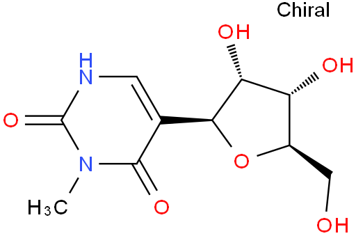 3-甲基-5-BETA-D-呋喃核糖基-2,4(1H,3H)-嘧啶二酮